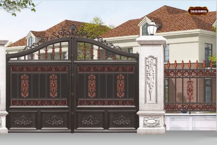 別墅鋁藝大門(mén)維護(hù)方法正確可以延長(zhǎng)其使用時(shí)間