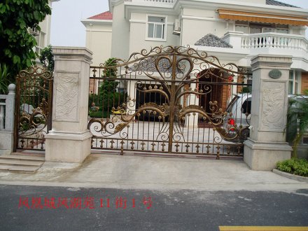 鐵藝大門歐式T12庭院門