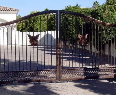  郴州鋁藝大門護欄照片-百度推薦